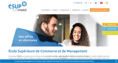 Desktop Screenshot of esup.fr